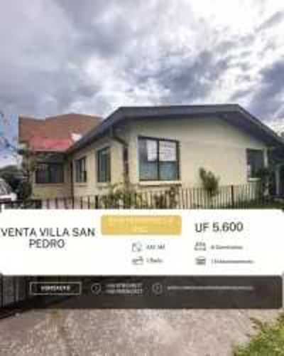 Amplia Casa Excelente Ubicación Villa San Pedro