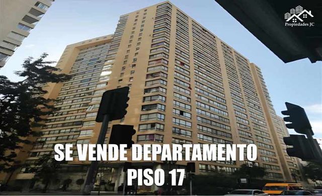 Departamento en Comuna de Santiago Piso 17 Edificio Visión