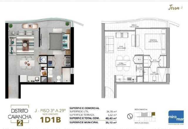 Venta de Cesión, Reserva o Pie de Departamento 1D – Distrito Cavancha2