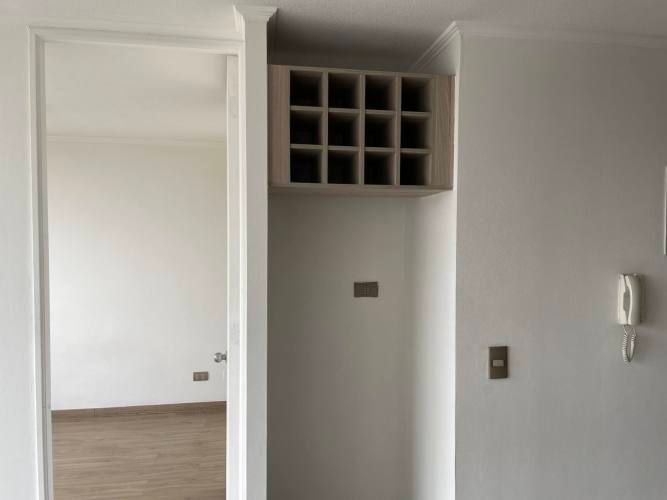 Departamento con excelente ubicación, conectividad y vista despejada. Muy tranquilo y cómodo.