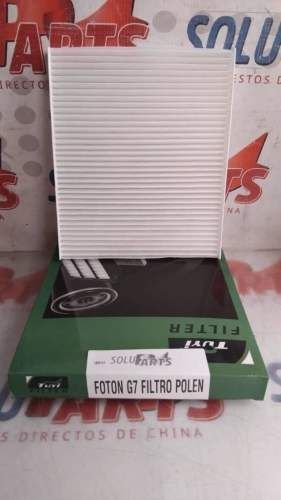FILTRO DE POLEN PARA FOTON G7