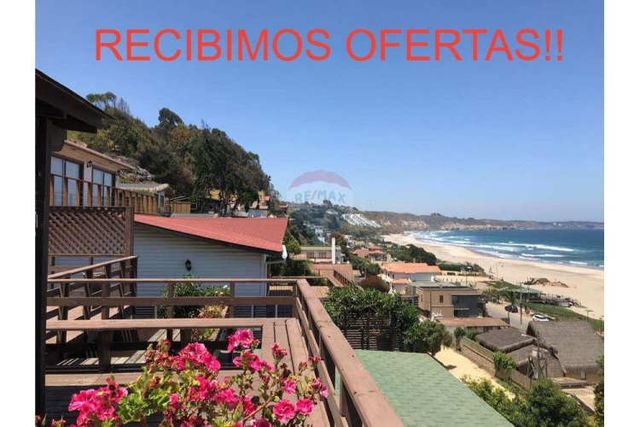 Oportunidad casa frente al mar maitencillo!!