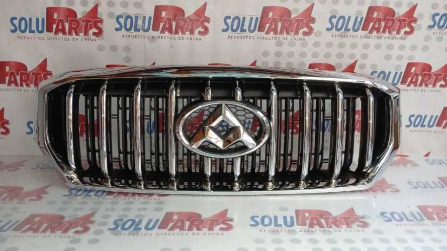 MASCARA NEGRA BORDE CROMADO PARA MAXUS T60