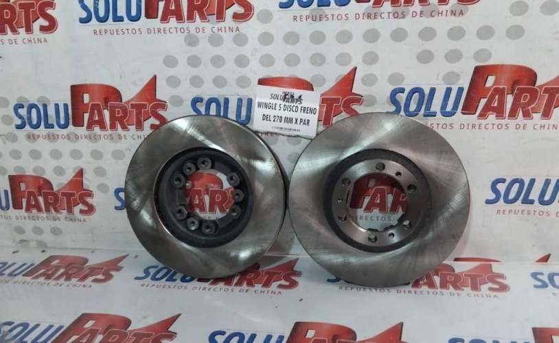 DISCO DE FRENO DELANTERO POR PAR 270MM PARA WINGLE 5