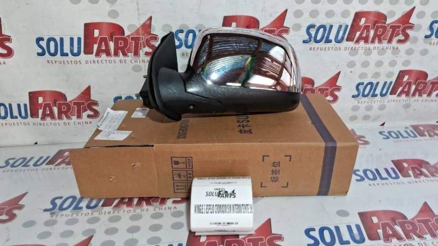 ESPEJO IZQUIERDO CROMADO SIN INTERMITENTE PARA WINGLE 5