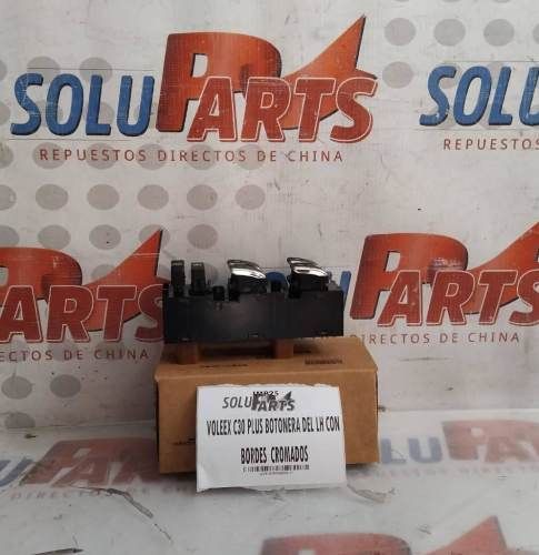 BOTONERA DELANTERA IZQUIERDA CON BORDES CROMADOS PARA VOLEEX C30 PLUS