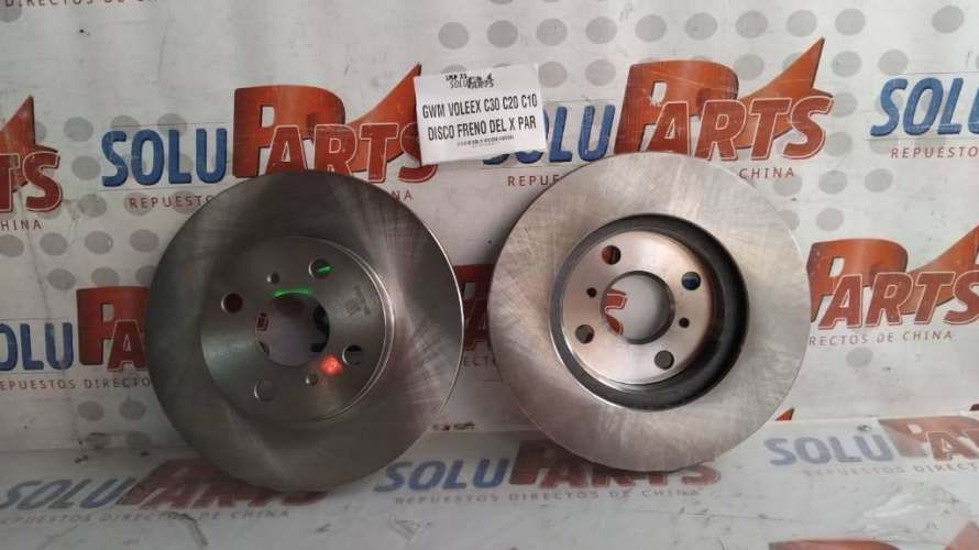 DISCO DE FRENO DELANTERO POR PAR PARA VOLEEX C20