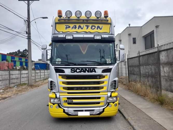 SCANIA R420 AÑO 2009 Y BATEA RANDON