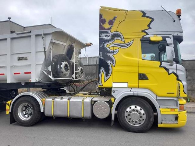 SCANIA R420 AÑO 2009 Y BATEA RANDON