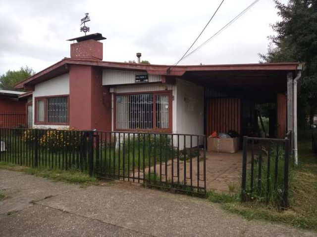 VENTA DE MUY BUENA CASA MAS TERRENO COLINDANTE EN VILLA MASISA, ROCURA, LAS ANIMAS, VALDIVIA