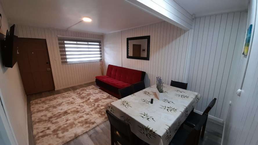 Casa Amoblada, con capacidad para 6 personas