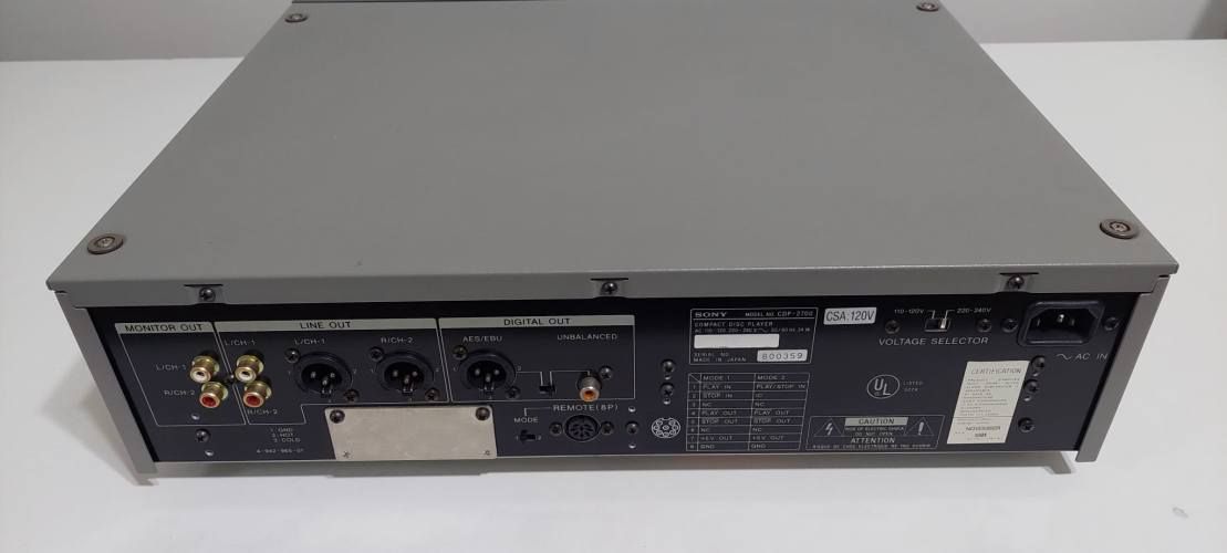 CD Player SONY CDP2700