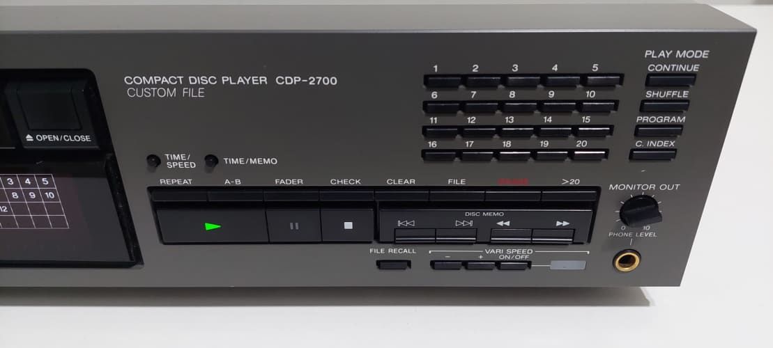 CD Player SONY CDP2700