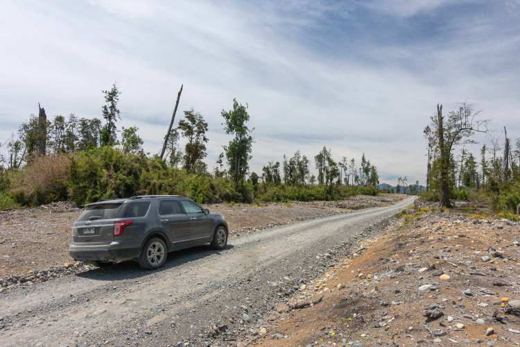 Terreno arriba de Valle Volcanes, ROI del 25 porciento y superior