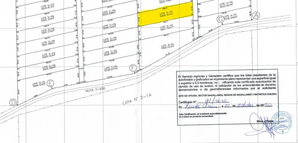 Parcela Sector Punta Prat