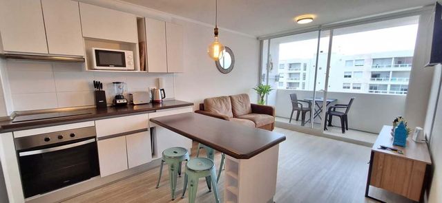 Arriendo dpto Amoblado, 2D, 2B, Av Pacifico (22886)