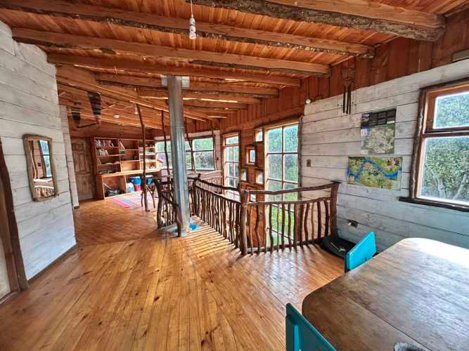 Vendo Parcela con casa en Condominio Calfuco, vista al mar.