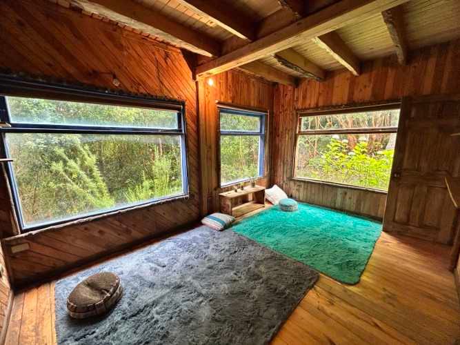 Vendo Parcela con casa en Condominio Calfuco, vista al mar.