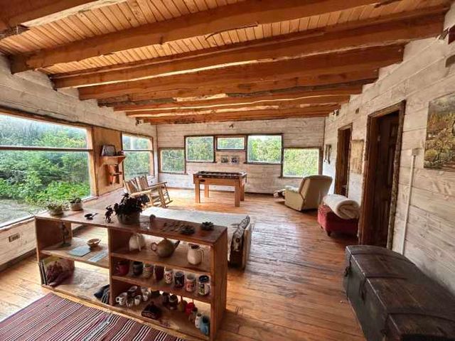 Vendo Parcela con casa en Condominio Calfuco, vista al mar.