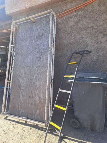 Parrilla más escalera