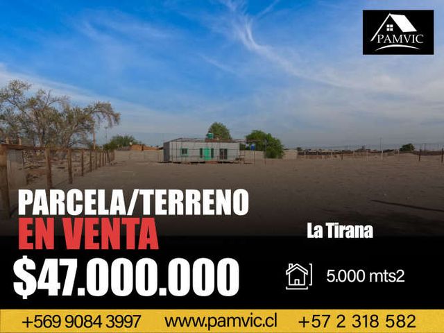 Parcela/ Terreno La Tirana