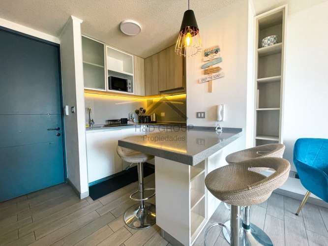 VENTA DE ACOGEDOR DEPARTAMENTO UBICADO EN COSTA DE MONTEMAR 2 DORMITORIOS 1 BAÑO CON ESTACIONAMIENTO Y BODEGA