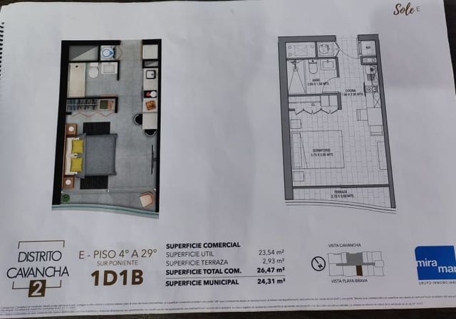 Venta Cesión O Reserva Departamento Tipo Estudio Distrito Cavancha 2