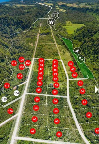 Espectacular parcela en condominio Valle del Río Blanco