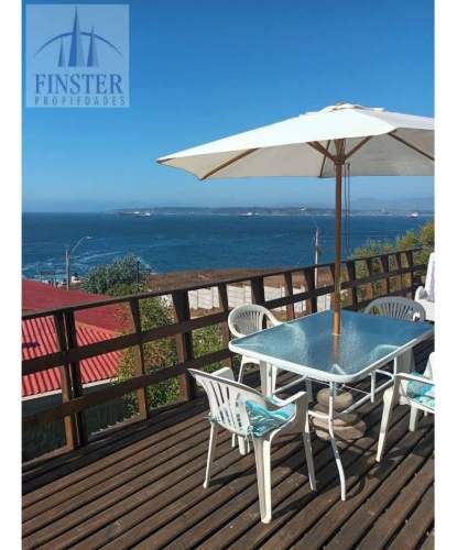 Finster Vende Imponente Vista Al Mar, Bella Casa En Quintero