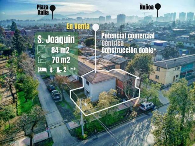 Casa En Venta San Joaquin Santiago - Divergente Propiedades