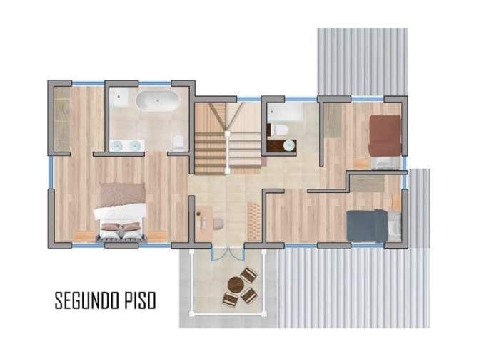 CASA El Llano, Camino a Santa Juana