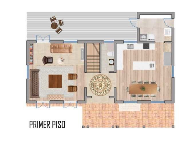 CASA El Llano, Camino a Santa Juana