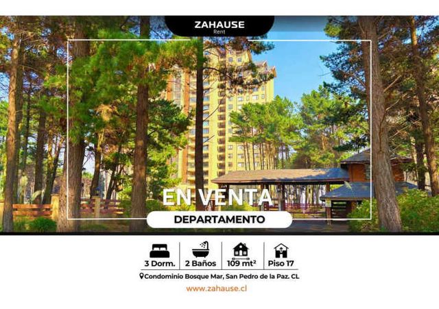 Departamento En Venta En Condominio Bosque Mar, San Pedro De