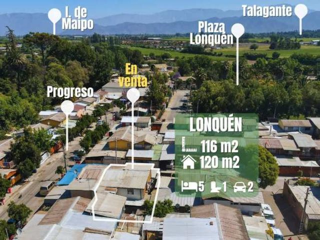 Casa Lonquen Venta - Casa Talagante Venta - Divergente Propi