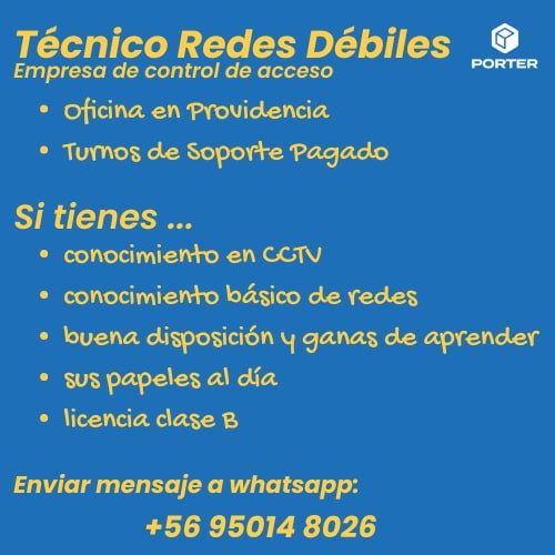 Tecnico en Redes Débiles