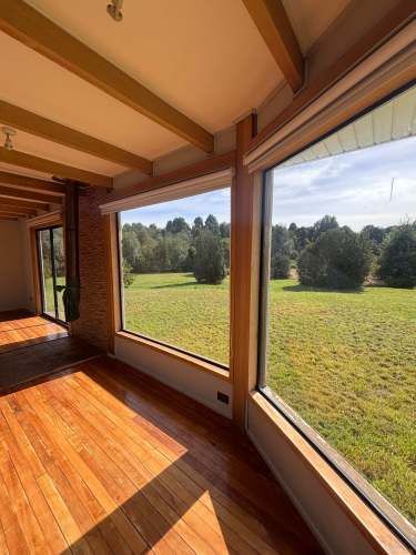 1 hectárea con casa de 262m2 (91012)