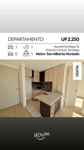 Departamento en Avenida Apóstol Santiago