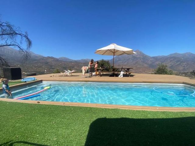 Parcela Condominio Oasis De La Campana, Con Casa Y Piscina