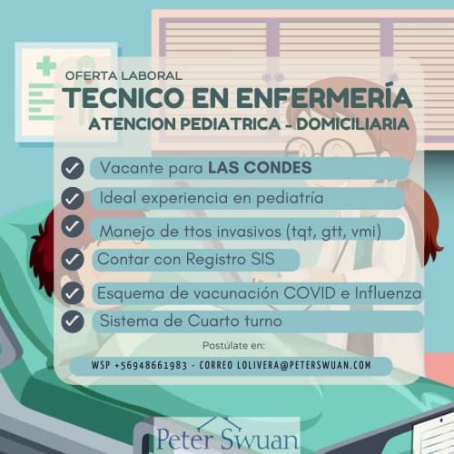 TECNICO EN ENFERMREÍA LAS CONDES