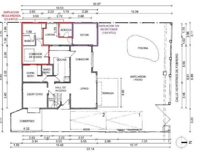 CASA Carlos Ossandon / Veintitres de Febrero