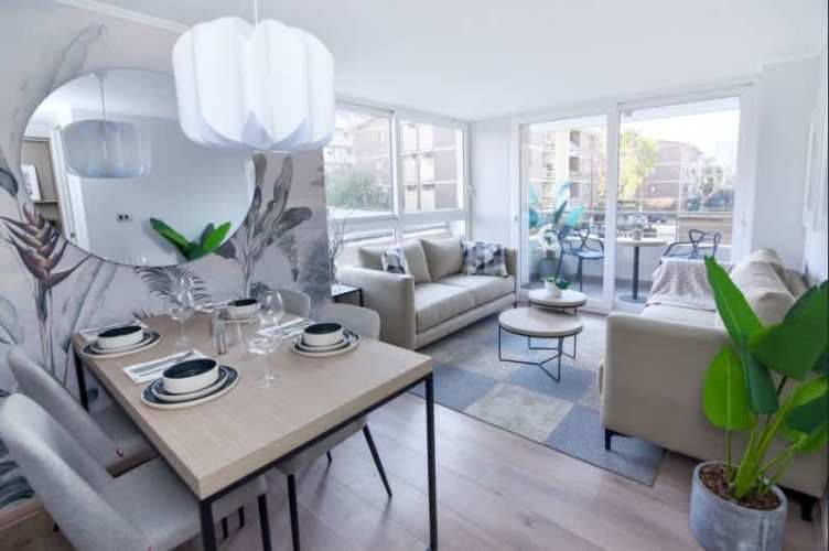 Departamento 2 dormitorios 2 baños, Macul