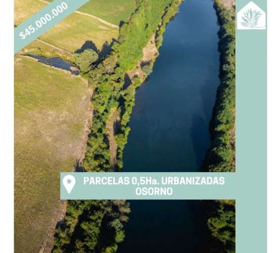 Parcelas Urbanizadas Osorno (0,5ha) - Rio Sur Corretajes