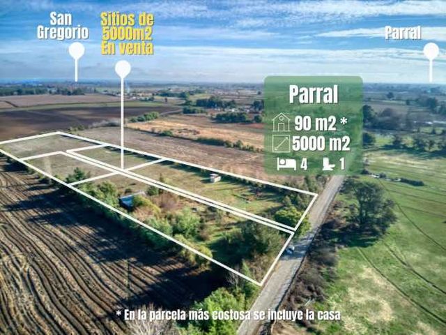 Parcela En Parral, Porvenir Oriente - Divergente Propiedades