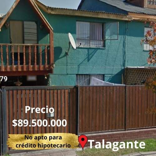 PROPIEDAD EN TALAGANTE, NO REGULARIZADA, SOLO EFECTIVO