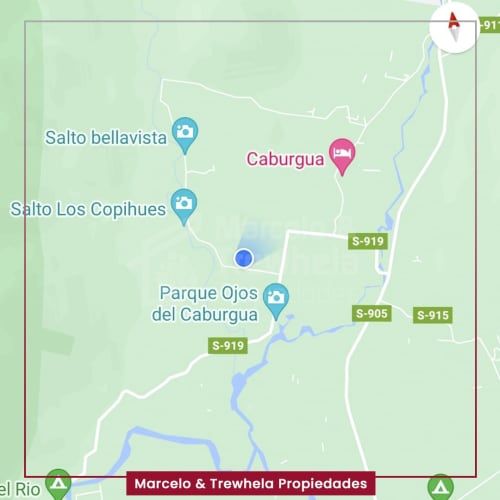 VENDO PARCELA 5000 M2, COMUNA DE PUCON. CODIGO #1006