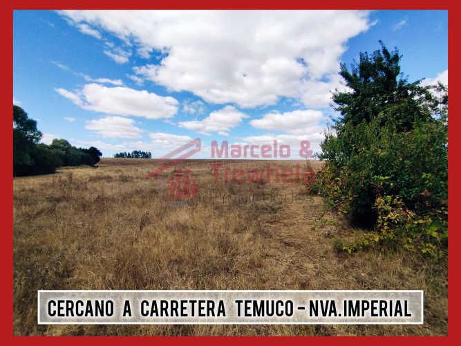 VENDO TERRENO 1.6 HECTAREAS, COMUNA DE NUEVA IMPERIAL. CODIGO #1009