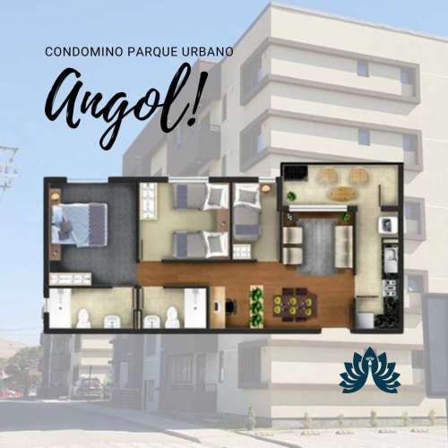 Vive seguro en condominio con piscina (97570)