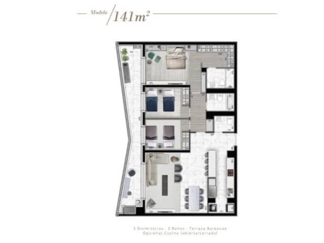 DEPARTAMENTO Edificio Brasilia View