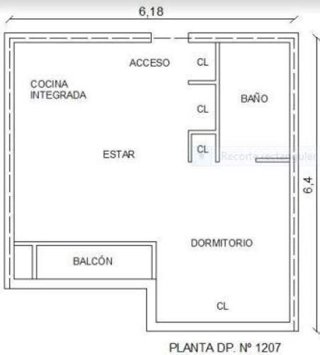 DEPARTAMENTO Conde del Maule / Metro San Alberto Hurtado