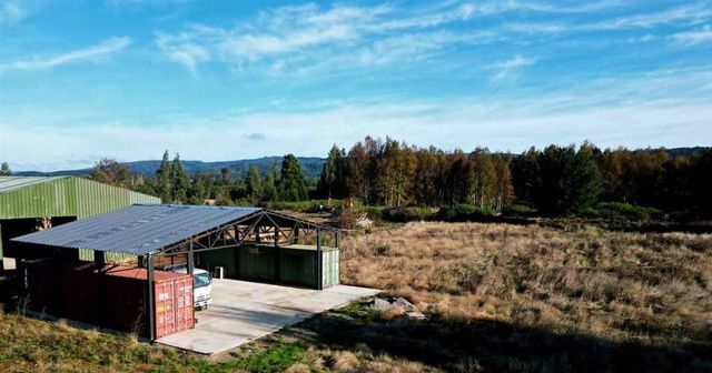 BODEGA OPORTUNIDAD VENTA DE TERRENO Y GALPÓN EN SECTOR INDUSTRIAL - SECTOR LLANCAHUE - SALIDA SUR DE VALDIVIA.
